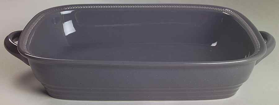 Craft Colors Stone 14" Rectangular Baker by Dansk-1