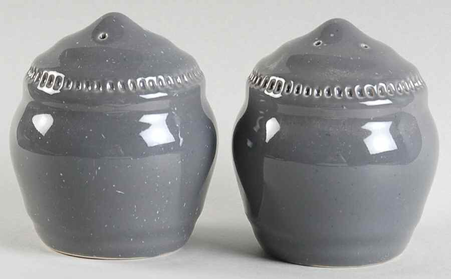 Craft Colors Stone Salt & Pepper Set by Dansk-1