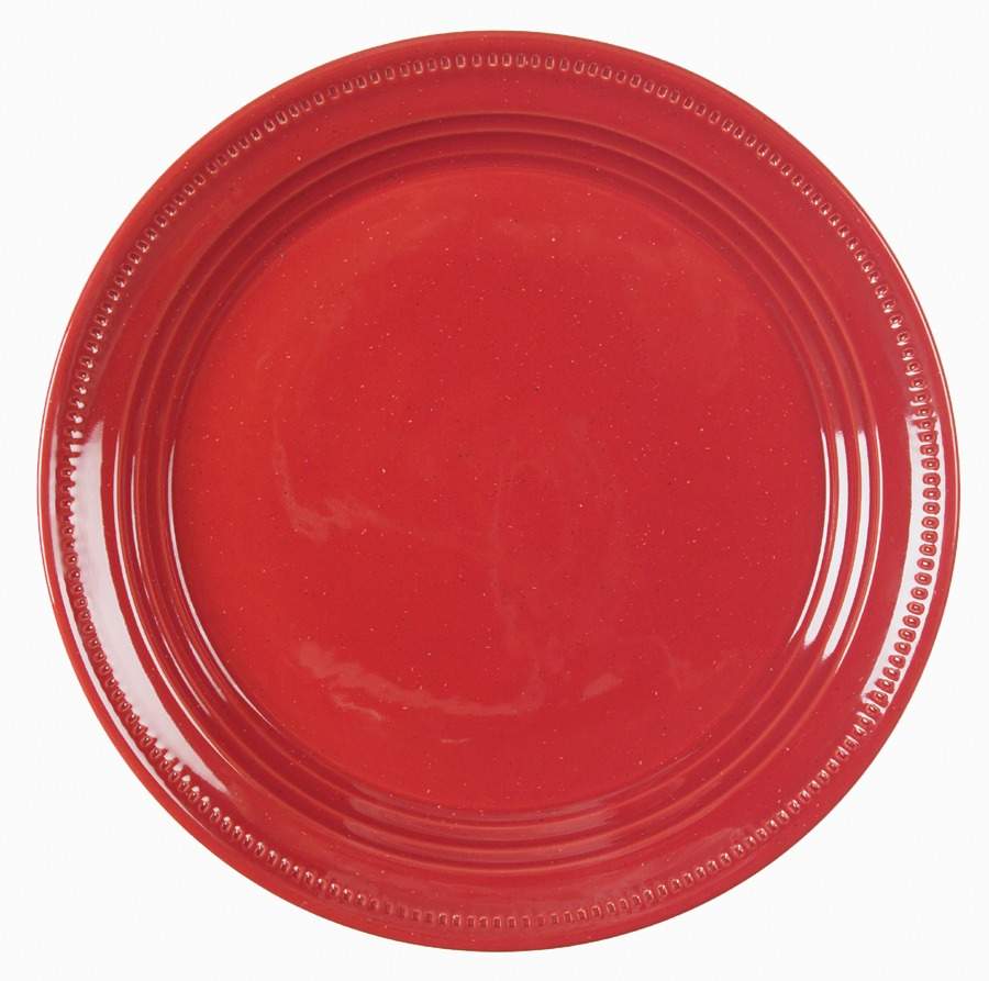 Craft Colors Rhubarb 12" Chop Plate (Round Platter) by Dansk-1