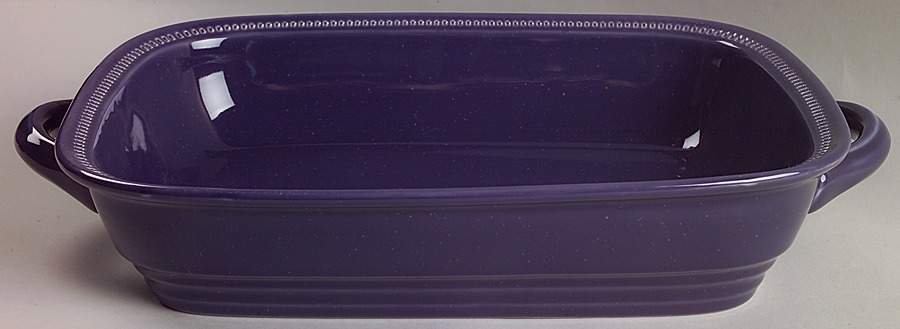 Craft Colors Eggplant 14" Rectangular Baker by Dansk-1