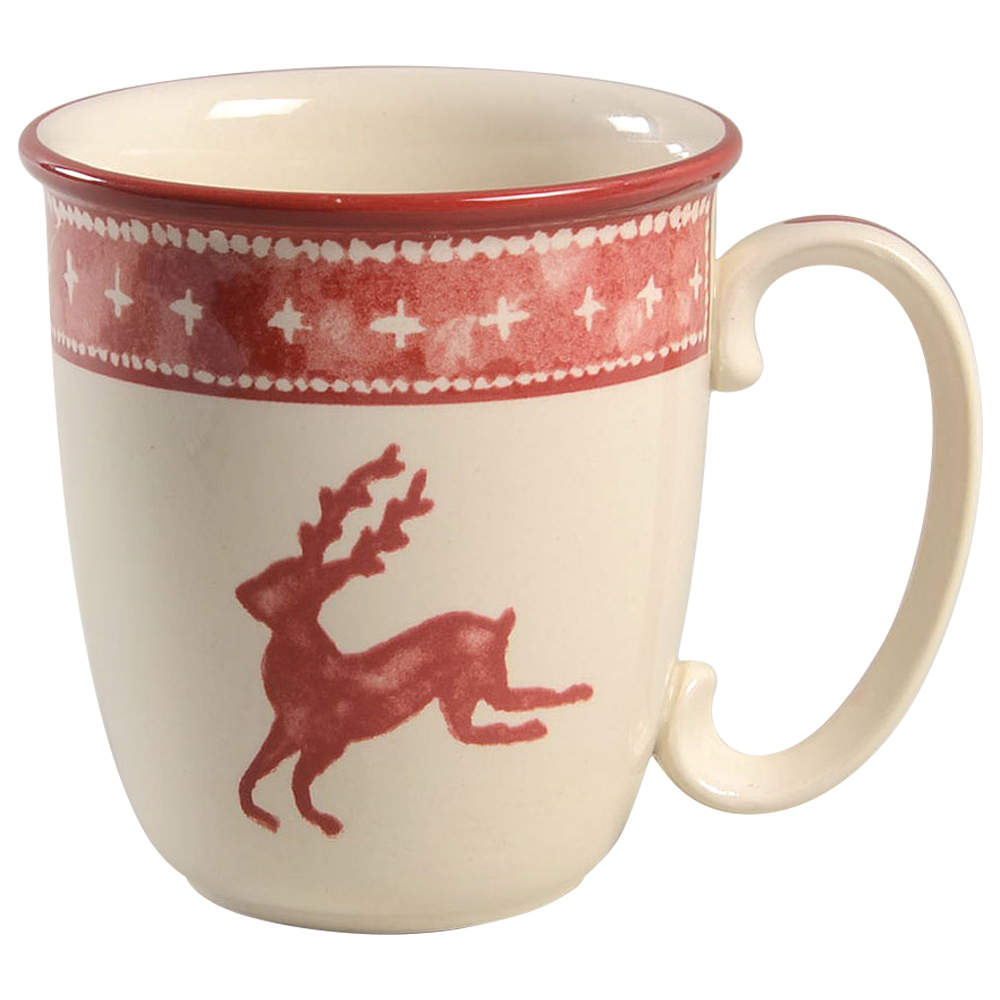 Nordic Knits Red Mug by Dansk-1
