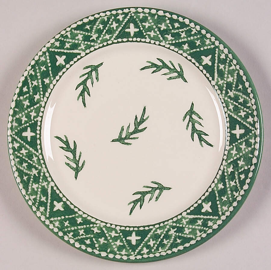 Nordic Knits Green Salad Plate by Dansk-1