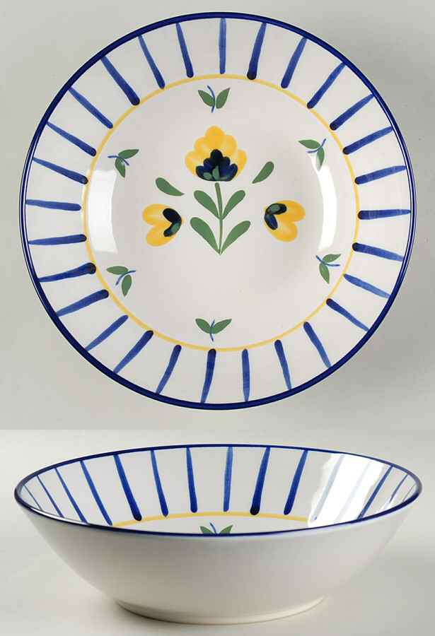 Salerno 9" Round Vegetable Bowl by Dansk-1