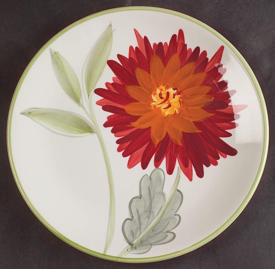 Lime Twist Accent Salad Plate by Dansk-1