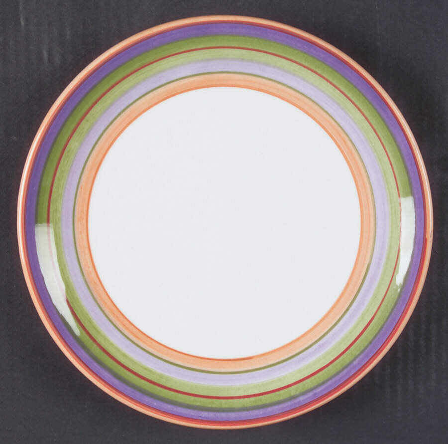 Orange Splash Salad Plate by Dansk-1
