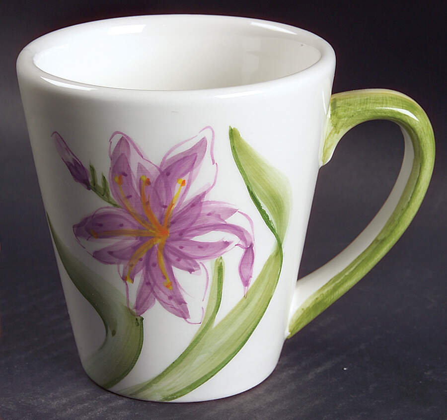 Orange Splash Accent Mug by Dansk-1