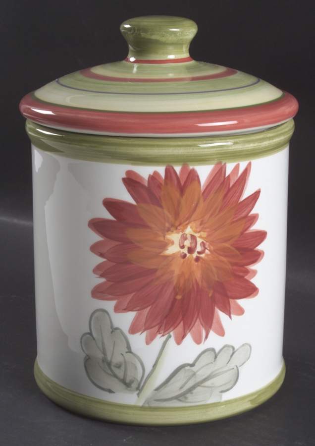 Tropical Swirls (Accessories Line) Medium Canister & Lid by Dansk-1