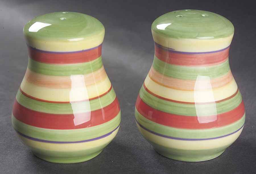 Tropical Swirls (Accessories Line) Salt & Pepper Set by Dansk-1