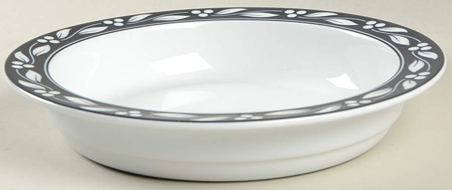 Aalborg (White & Blue Berries) Rim Soup Bowl by Dansk-1