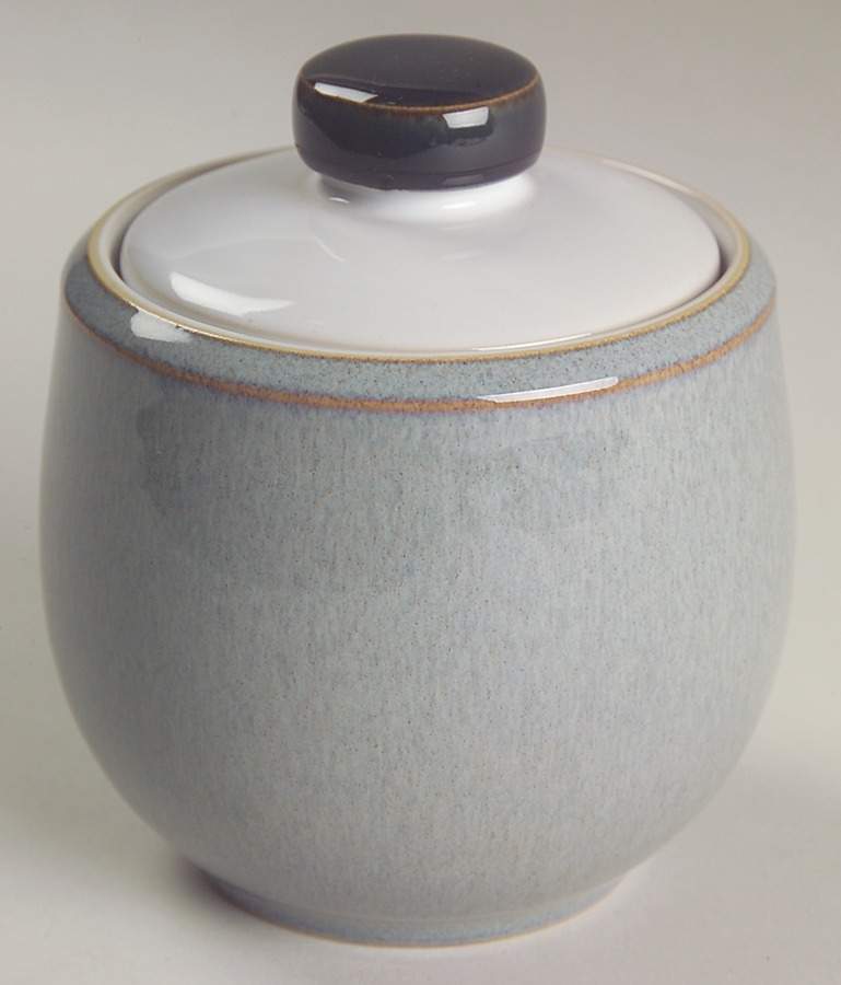 Jet Sugar Bowl & Lid by Denby-Langley-1