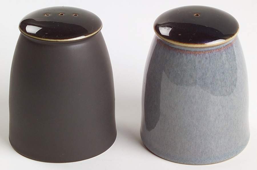 Jet Salt & Pepper Set by Denby-Langley-1