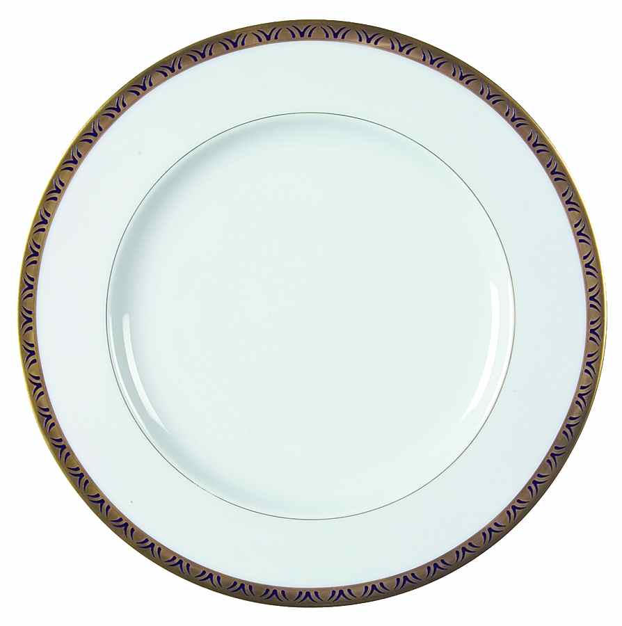 Rizieres Blue Dinner Plate by Philippe Deshoulieres-1