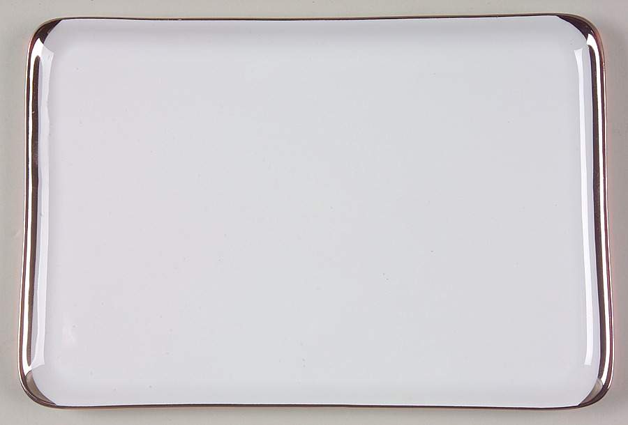 Senat Platinum 9" Rectangular Tray by Philippe Deshoulieres-1