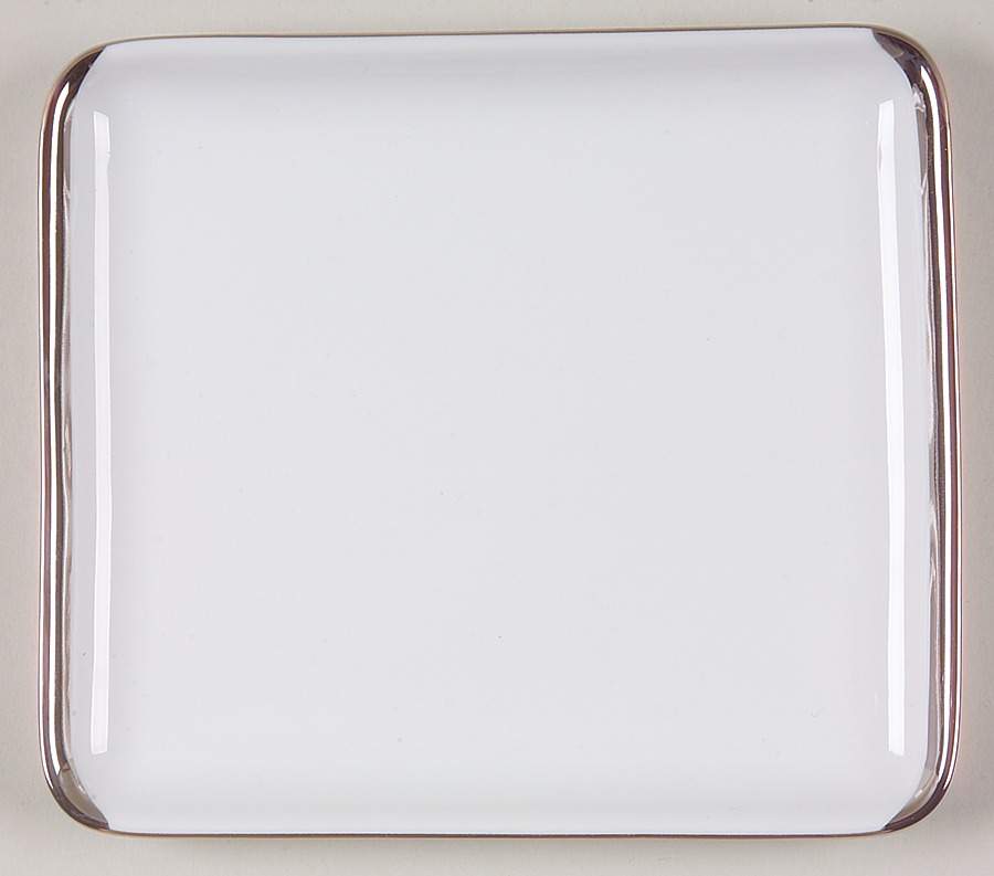 Senat Platinum 5" Rectangular Tray by Philippe Deshoulieres-1