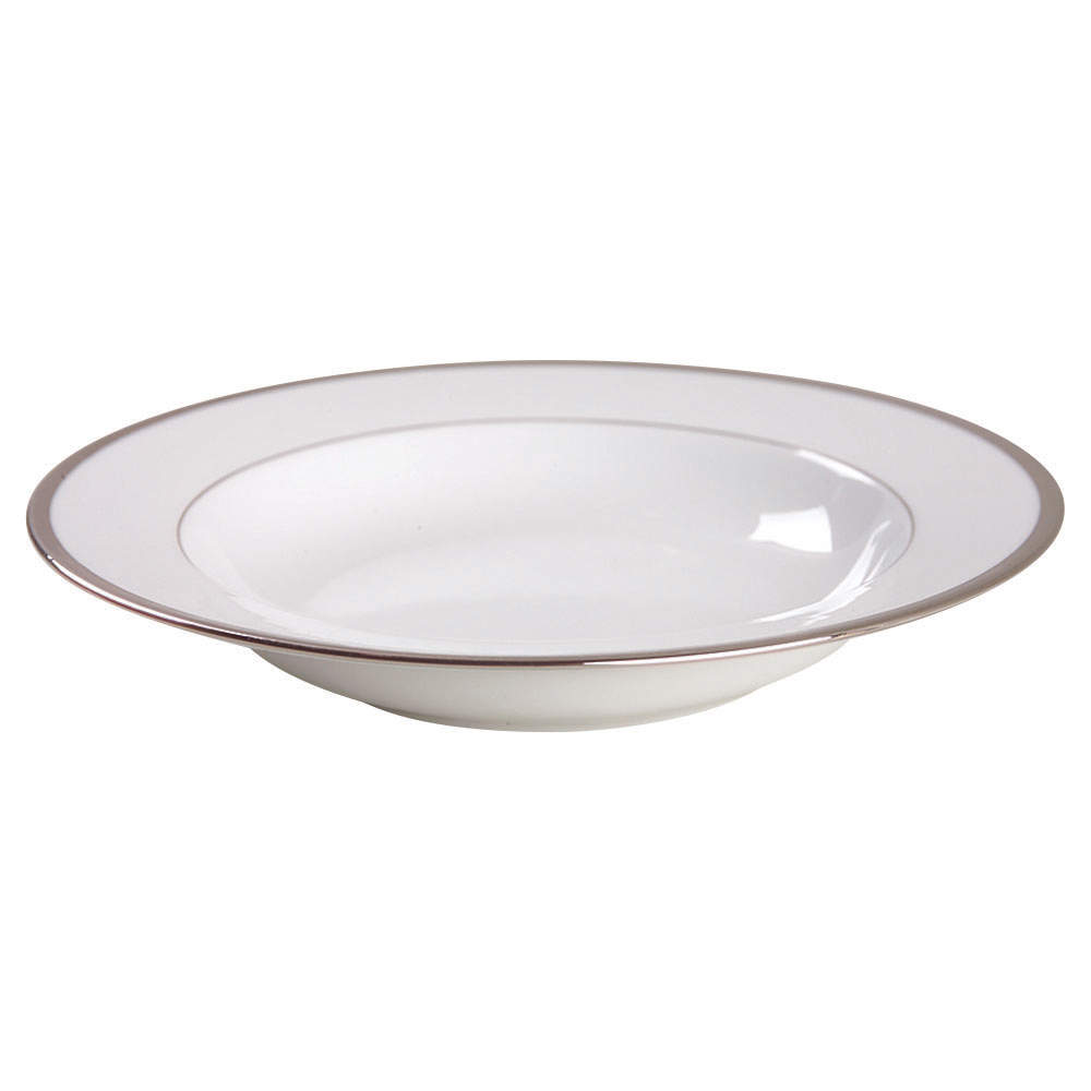 Senat Platinum Rim Soup Bowl by Philippe Deshoulieres-1