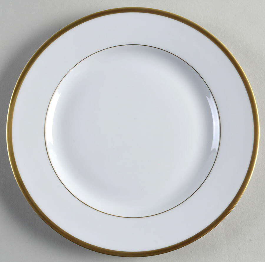 Senat Gold Salad/Dessert Plate by Philippe Deshoulieres-1