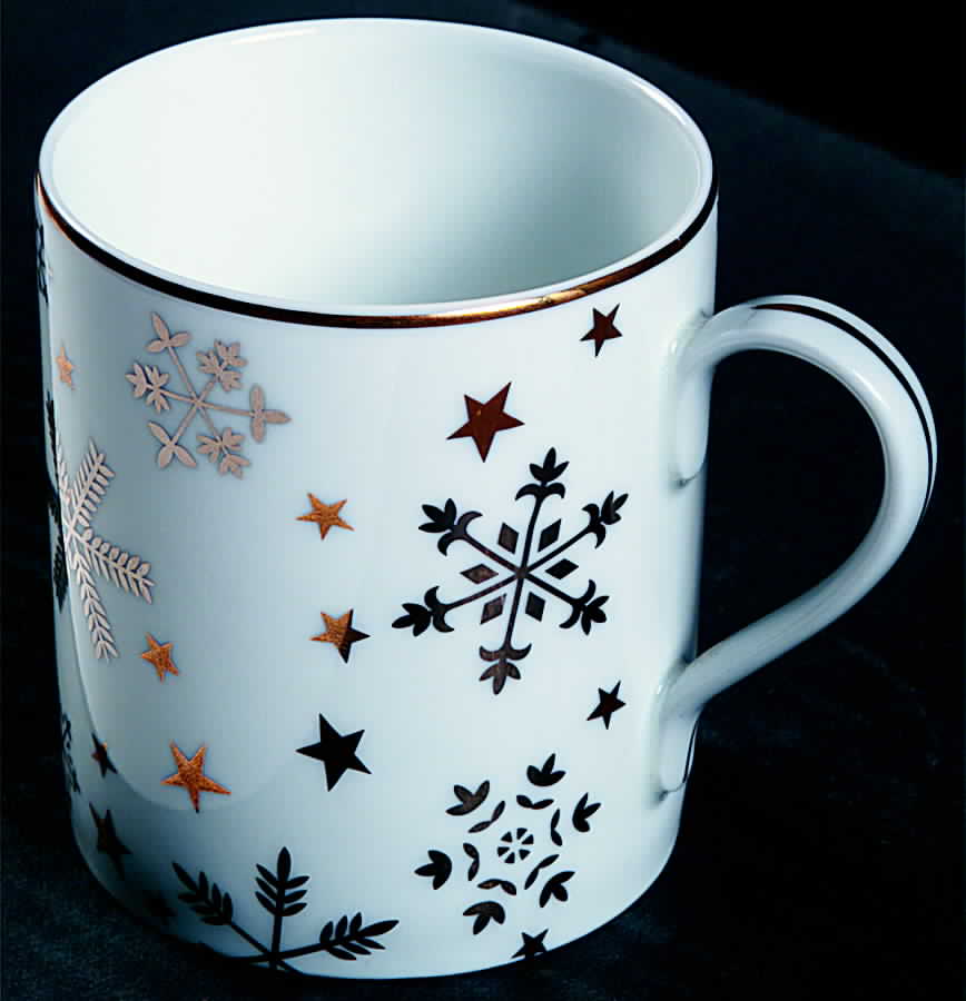 Snowflake Mug by Philippe Deshoulieres-1
