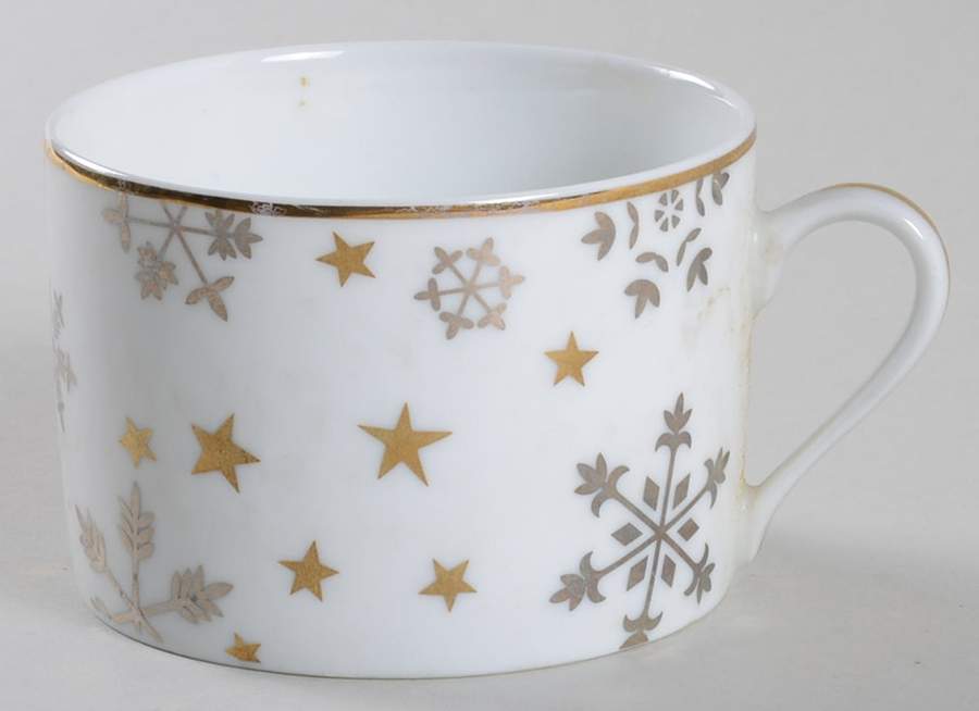 Snowflake Flat Cup by Philippe Deshoulieres-1
