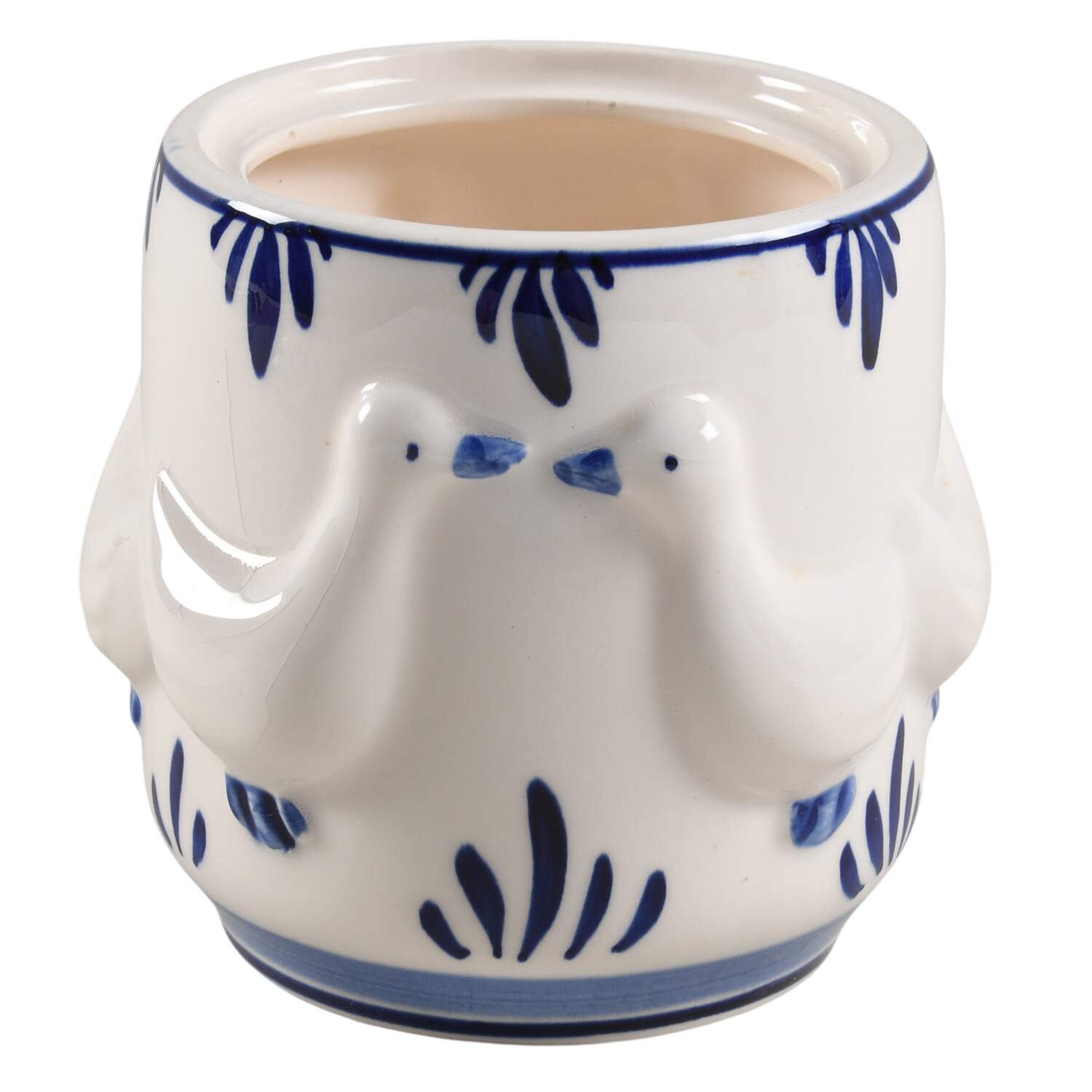Delft Blue Small Canister No Lid by Dutch American Import Company-1