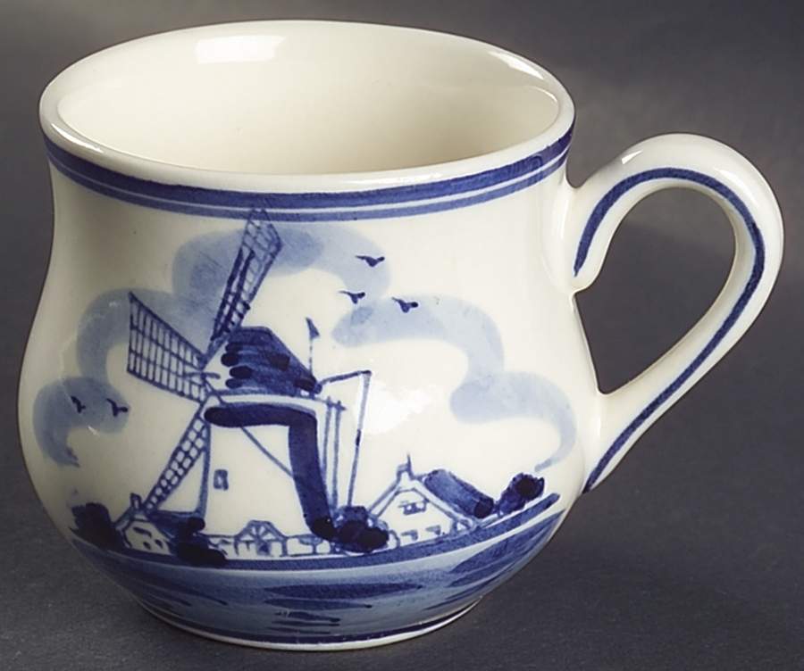 Delft Blue Mug by Dutch American Import Company-1