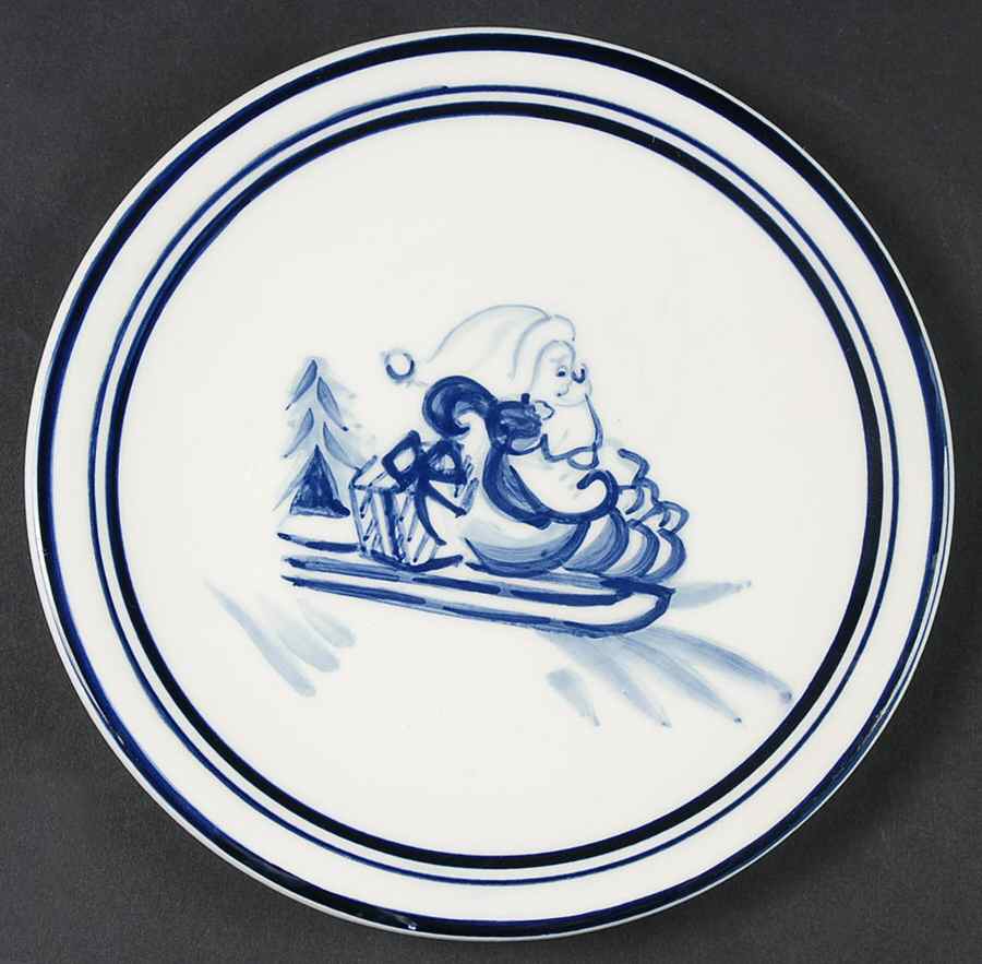 Bistro Christmas Canape Plate by Dansk-1