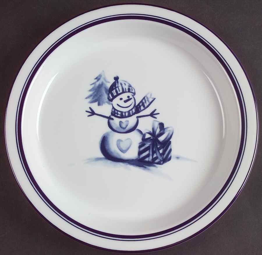 Bistro Christmas Salad Plate by Dansk-1