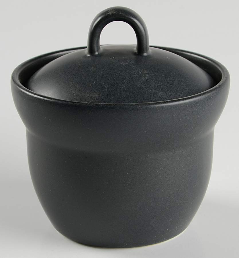 Solara Slate Sugar Bowl & Lid by Dansk-1