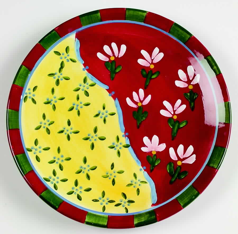Taboo Wine Salad Plate by Dansk-1