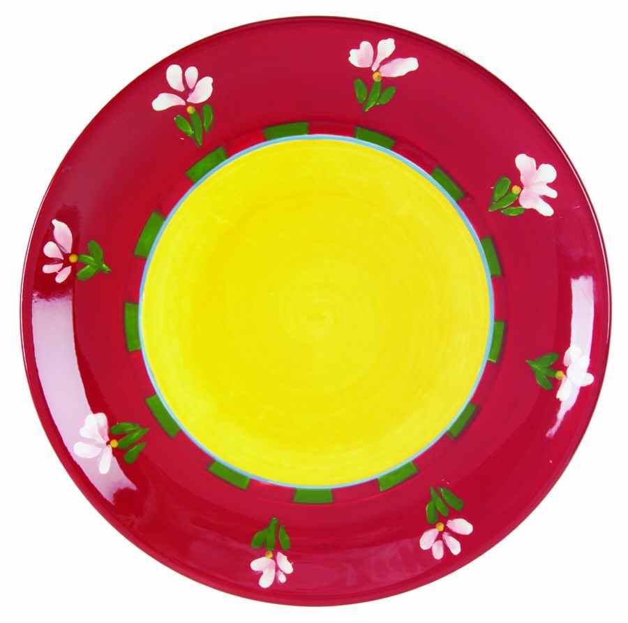 Taboo Wine Dinner Plate by Dansk-1