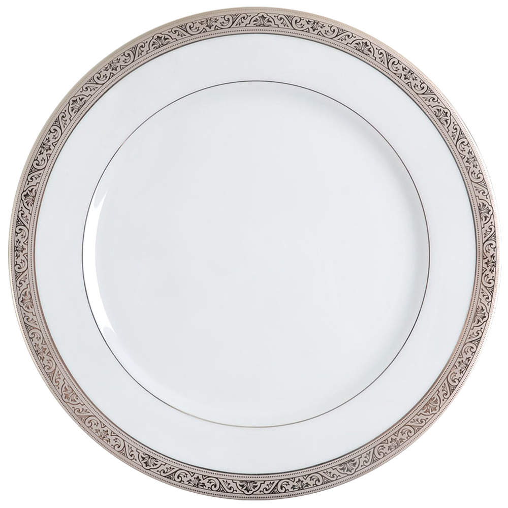 Trianon Platinum Service Plate (Charger) by Philippe Deshoulieres-1