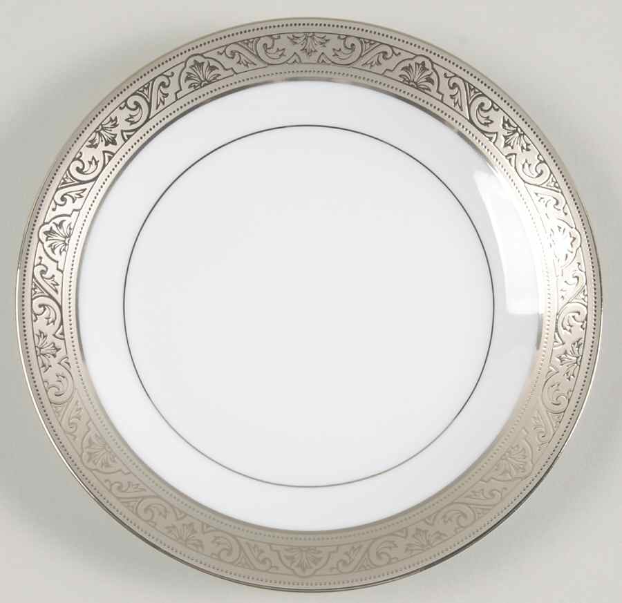 Trianon Platinum Bread & Butter Plate by Philippe Deshoulieres-1