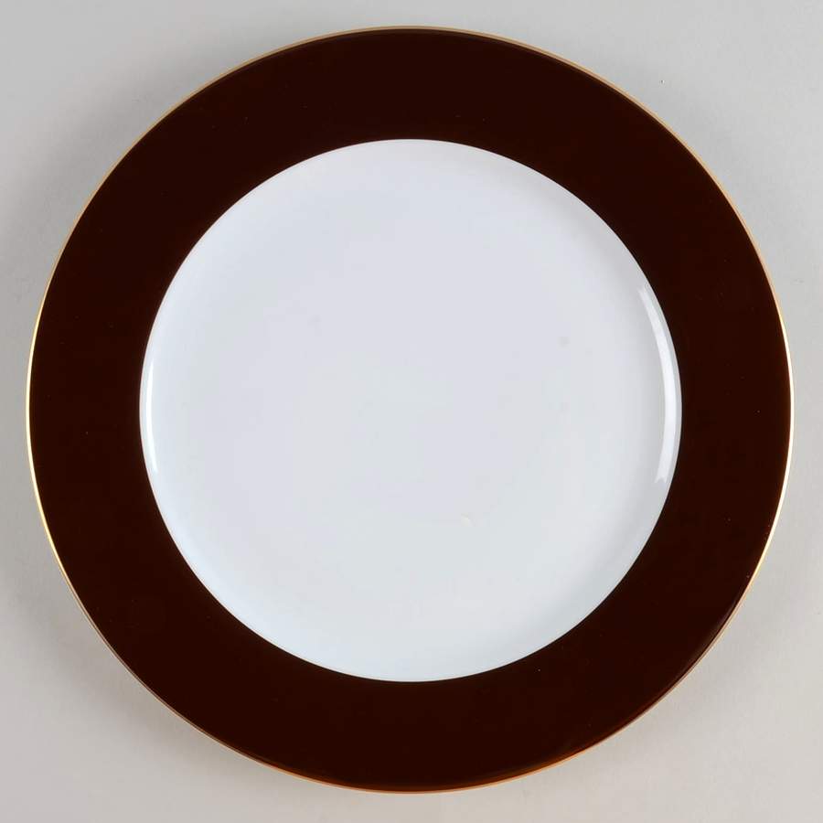 Indiennes Chocolate Service Plate (Charger) by Philippe Deshoulieres-1