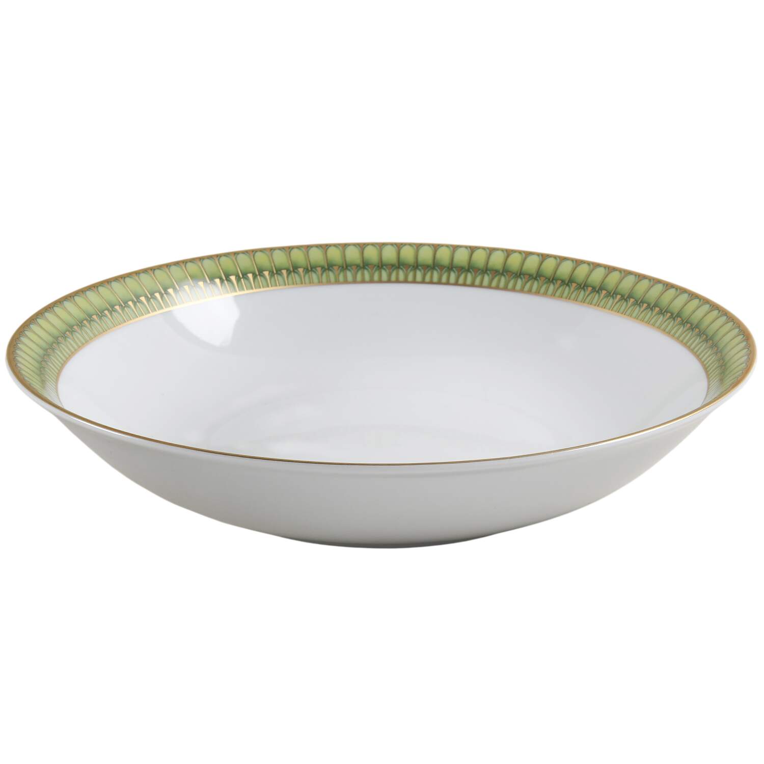 Arcades 11" Deep Round Platter by Philippe Deshoulieres-1