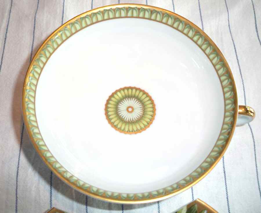 Arcades Flat Cream Soup Bowl by Philippe Deshoulieres-1