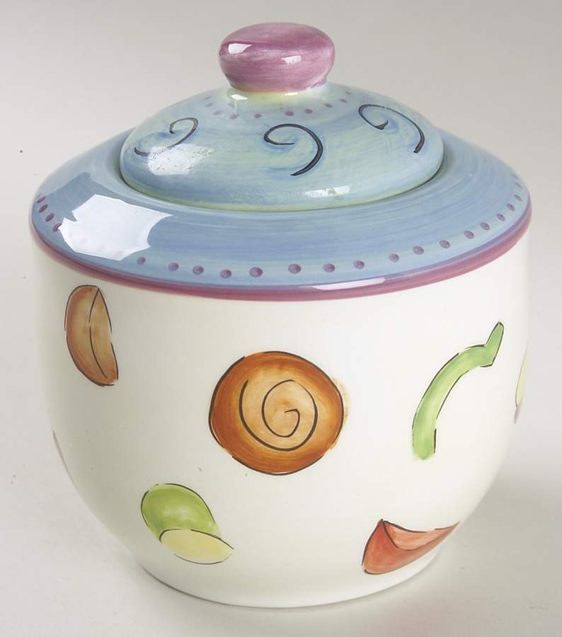 Ratatouille Sugar Bowl & Lid by Dansk-1