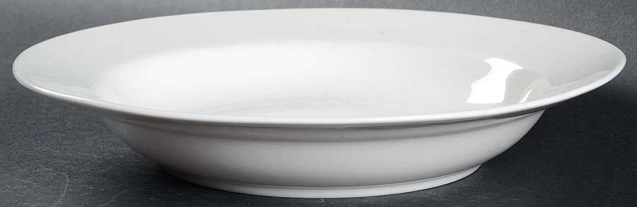 Studio White Large Rim Soup Bowl by Design House-1