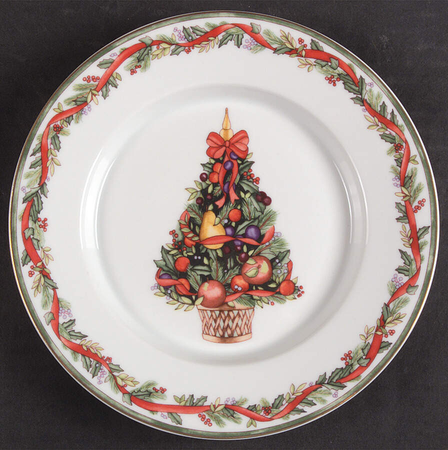 Nordic Holiday (Fruit Tree) Bread & Butter Plate by Dansk-1