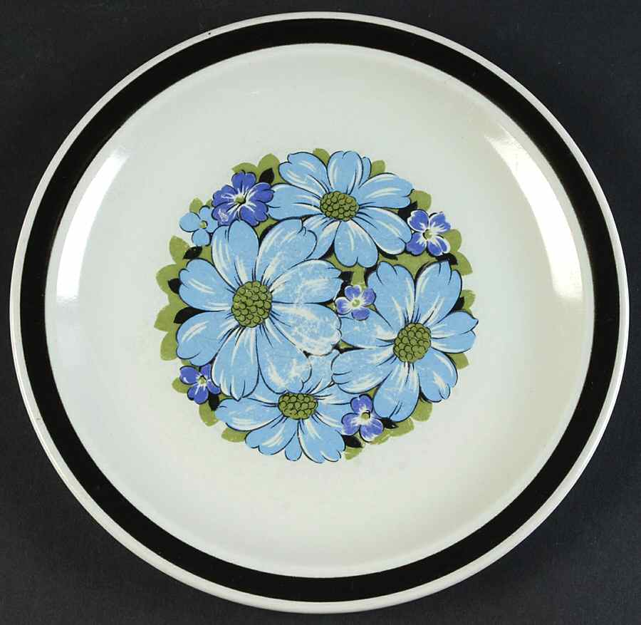Blue Shasta Salad Plate by Designers Collection-1