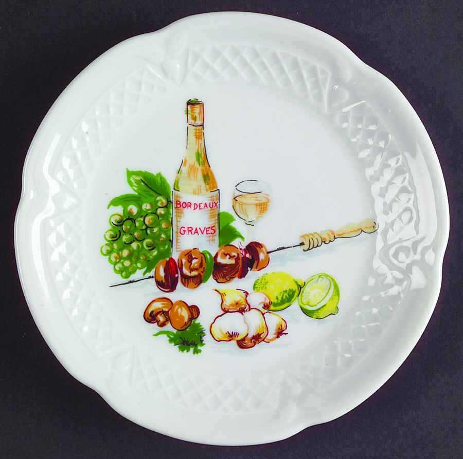 Wine And Cheese Canape Plate by Philippe Deshoulieres-1