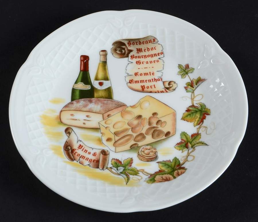 Wine And Cheese Canape Plate by Philippe Deshoulieres-1