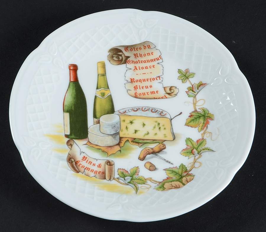 Wine And Cheese Canape Plate by Philippe Deshoulieres-1