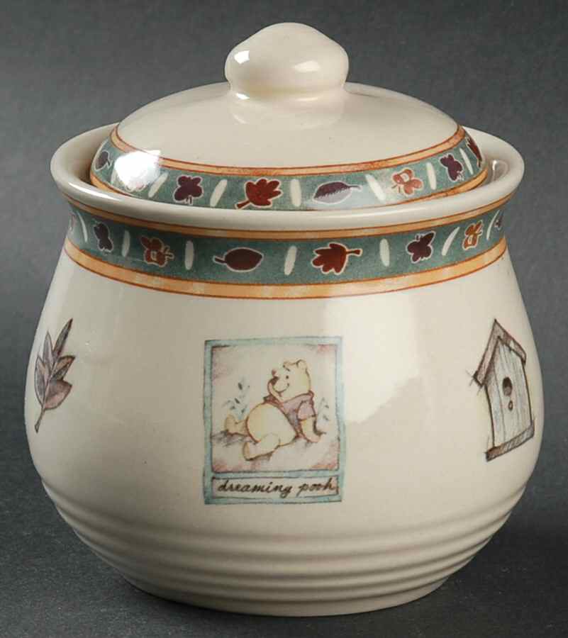 100 Acre Woods Sugar Bowl & Lid by Disney-1