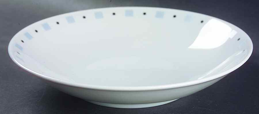 Baltik White & Blue Soup/Cereal Bowl by Philippe Deshoulieres-1