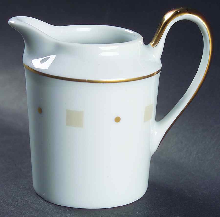 Baltik White & Sand (Ivory) Creamer by Philippe Deshoulieres-1