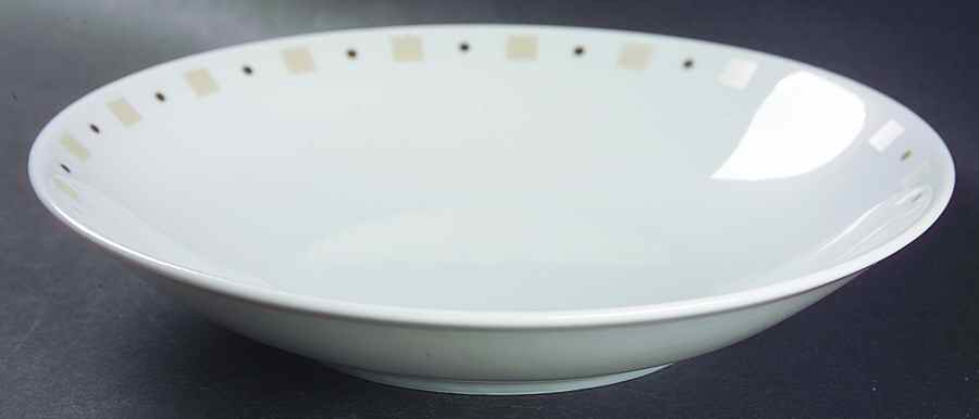 Baltik White & Sand (Ivory) Soup/Cereal Bowl by Philippe Deshoulieres-1