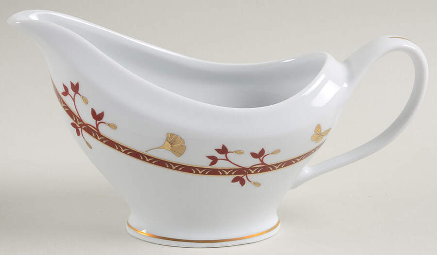 Ginkgo Gravy Boat by Philippe Deshoulieres-1