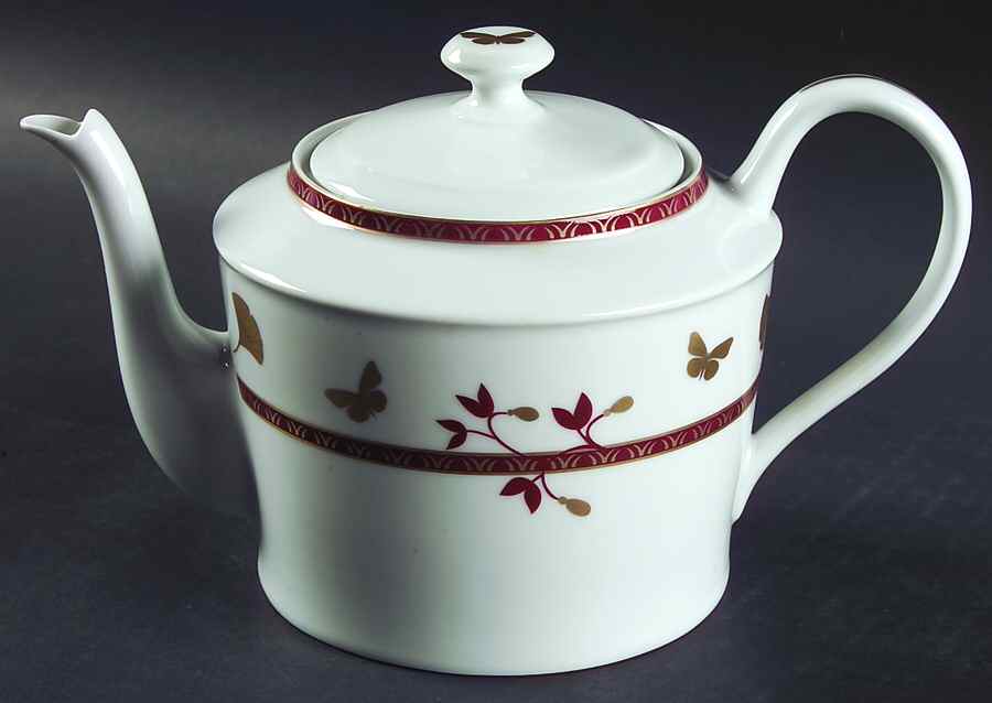 Ginkgo Teapot & Lid by Philippe Deshoulieres-1