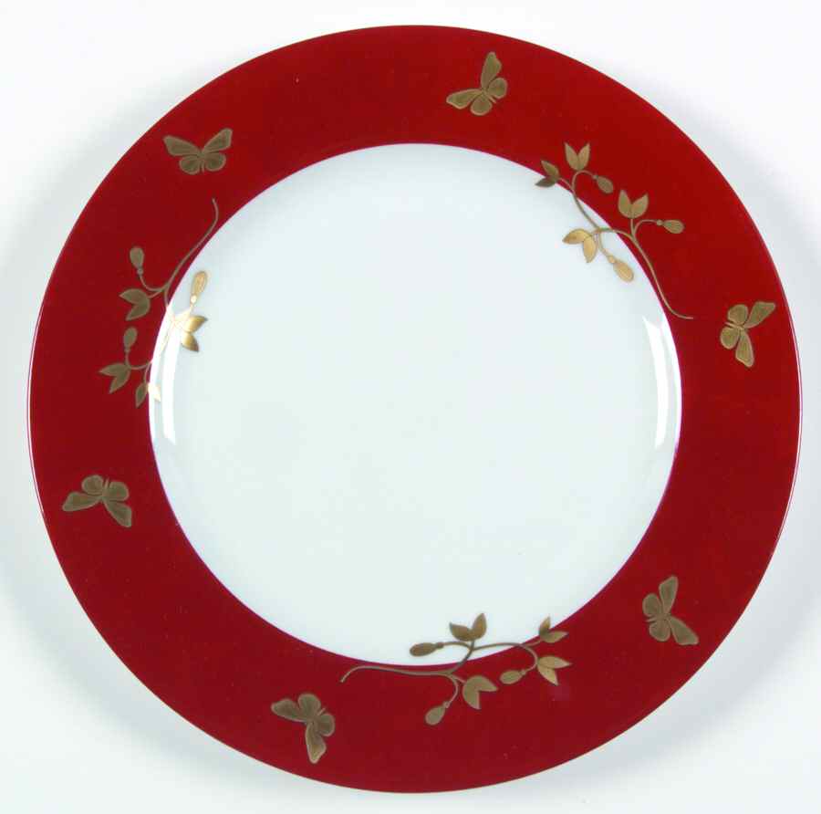 Ginkgo Salad/Dessert Plate by Philippe Deshoulieres-1