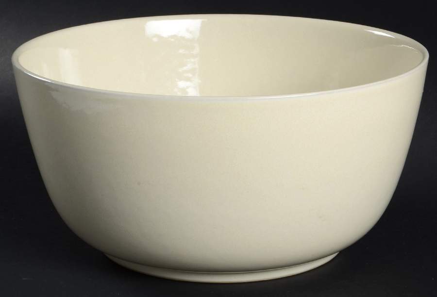 Flavour Vanilla 9" Salad Serving Bowl by Denby-Langley-1