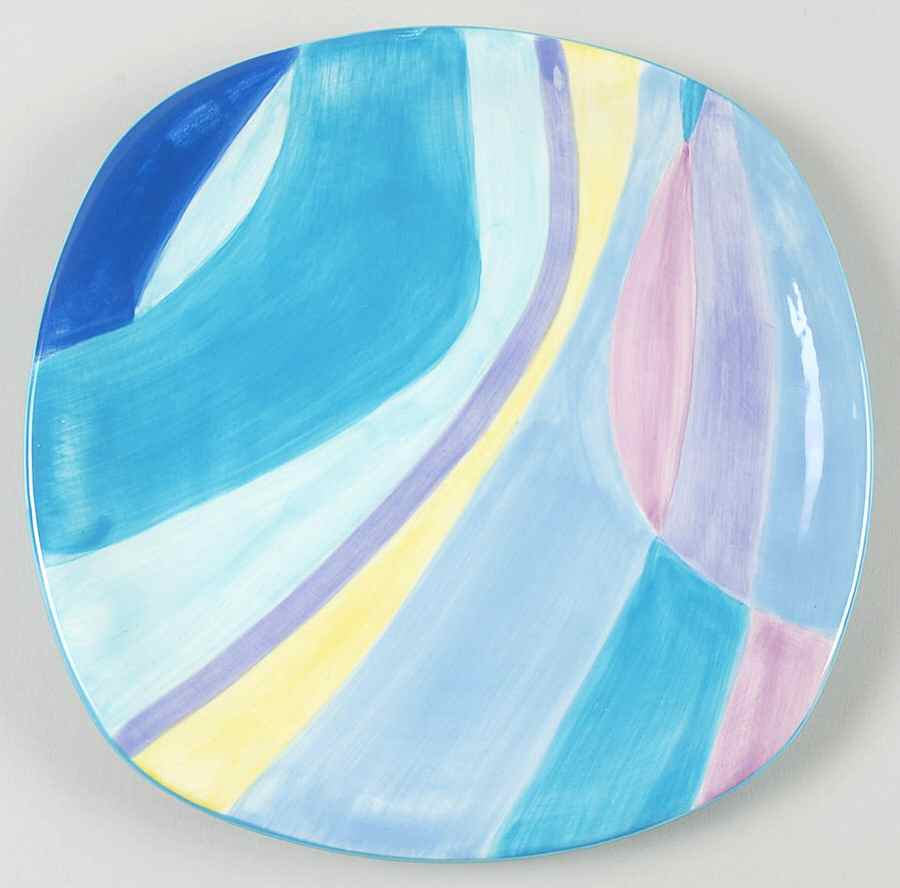 Thoroughly Modern Mod Square Salad Plate by Dansk-1